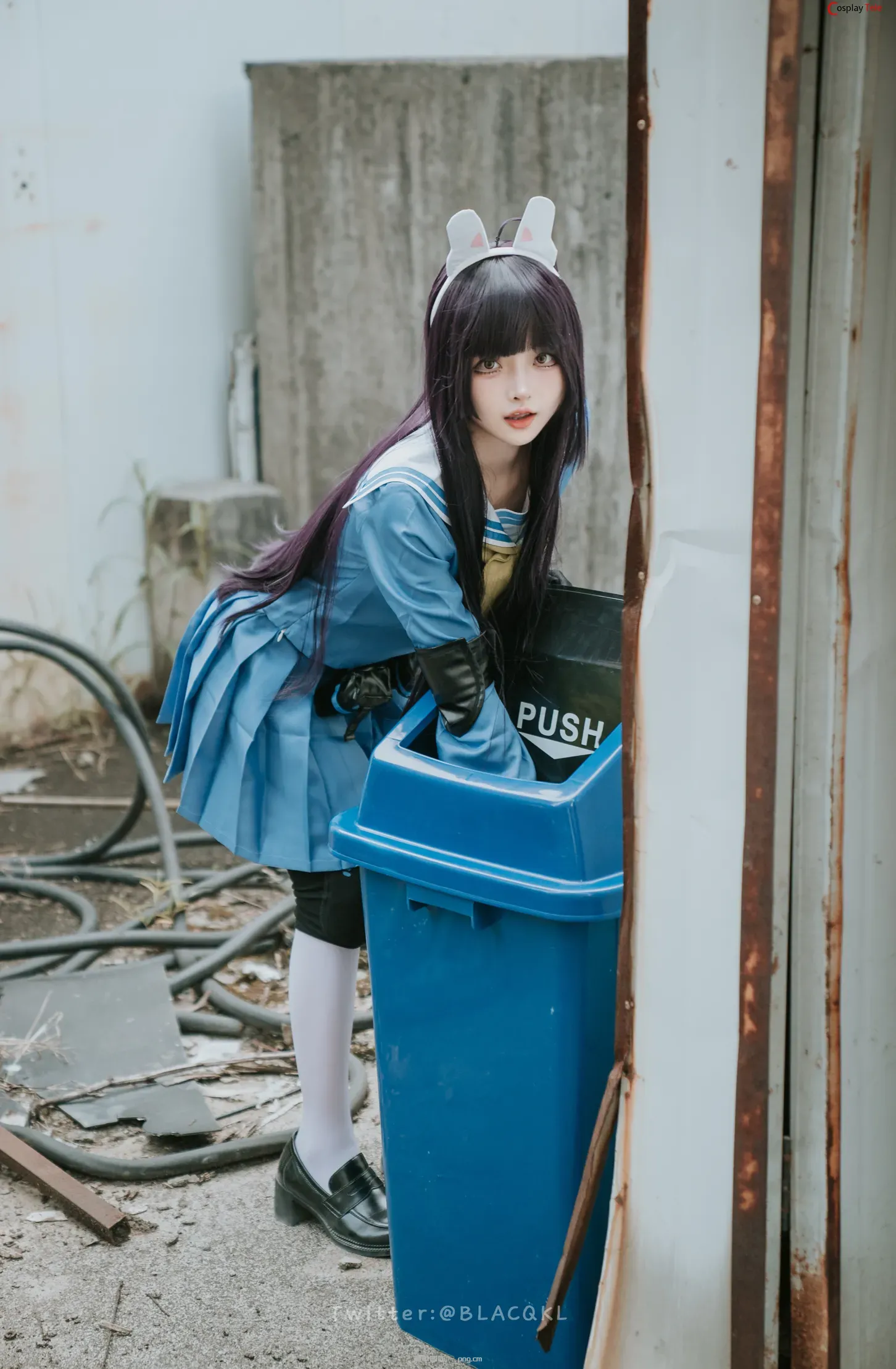 Blacqkl (白莉爱吃巧克力) cosplay Kasumizawa Miyu – Blue Archive “89 photos”-55