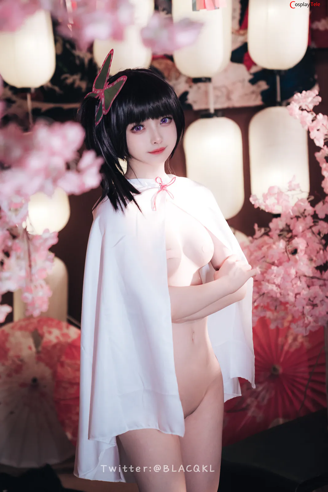 Blacqkl (白莉爱吃巧克力) cosplay Kanao Tsuyuri – Kimetsu no Yaiba “89 photos”-61