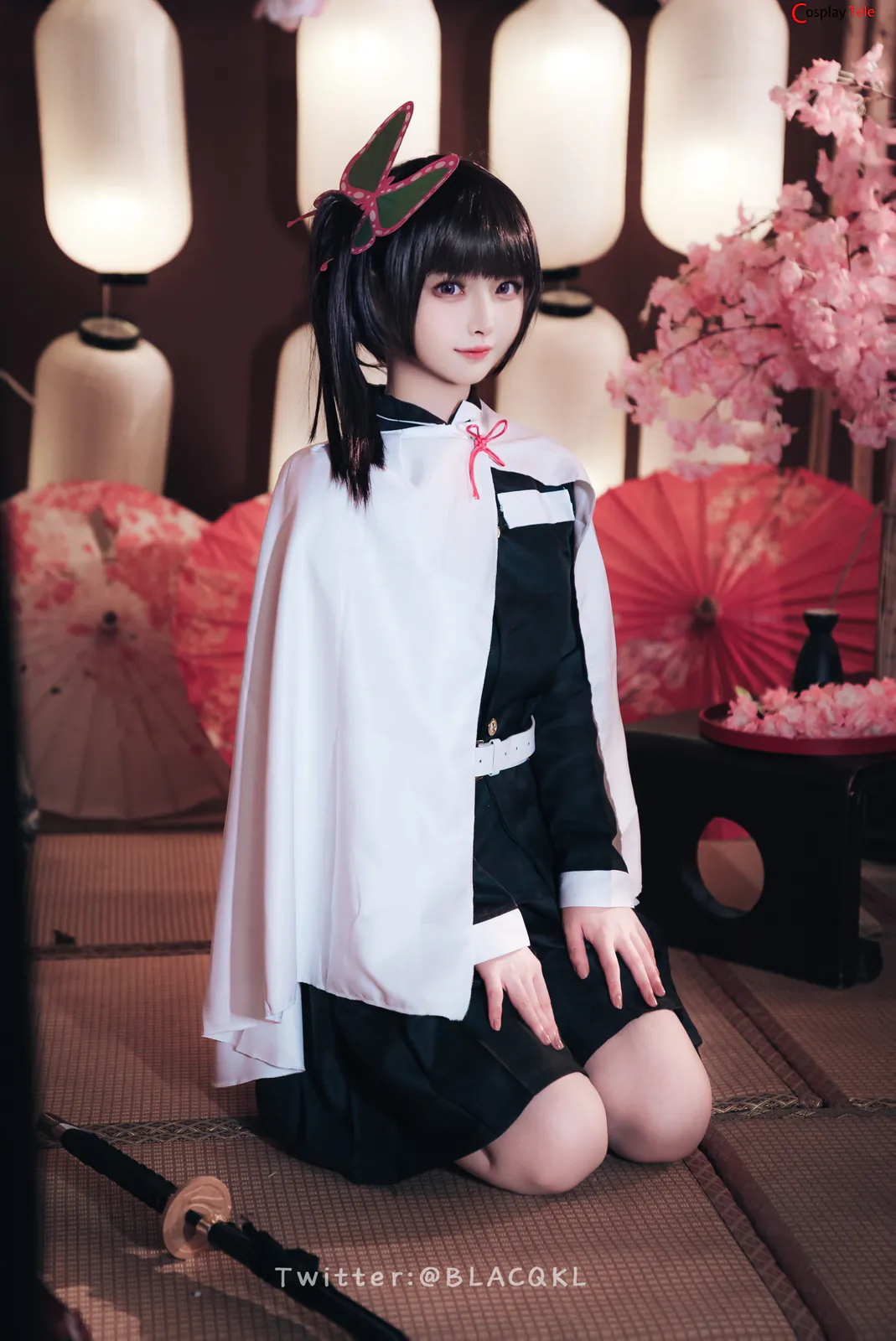 Blacqkl (白莉爱吃巧克力) cosplay Kanao Tsuyuri – Kimetsu no Yaiba “89 photos”-77