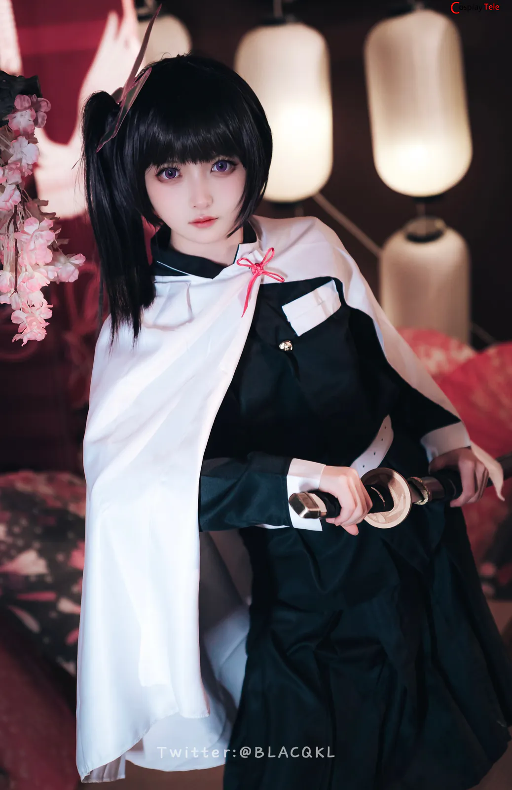 Blacqkl (白莉爱吃巧克力) cosplay Kanao Tsuyuri – Kimetsu no Yaiba “89 photos”-83