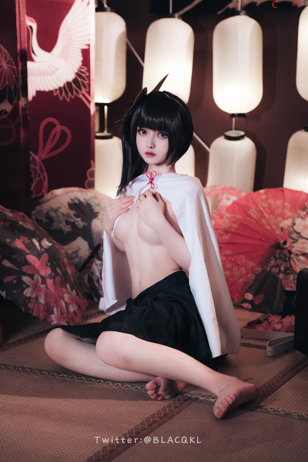Blacqkl (白莉爱吃巧克力) cosplay Kanao Tsuyuri – Kimetsu no Yaiba “89 photos”-89