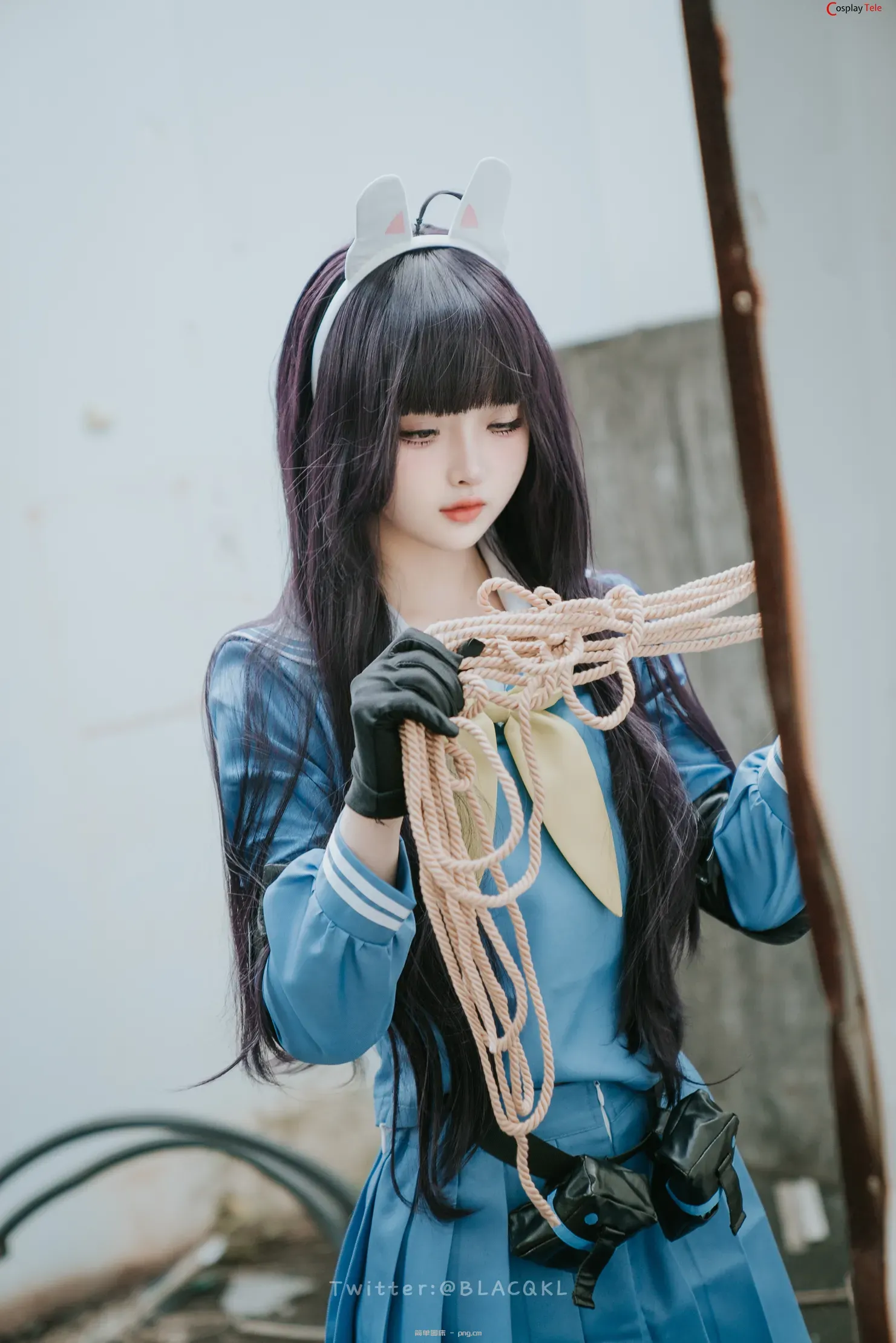 Blacqkl (白莉爱吃巧克力) cosplay Kasumizawa Miyu – Blue Archive “89 photos”-89