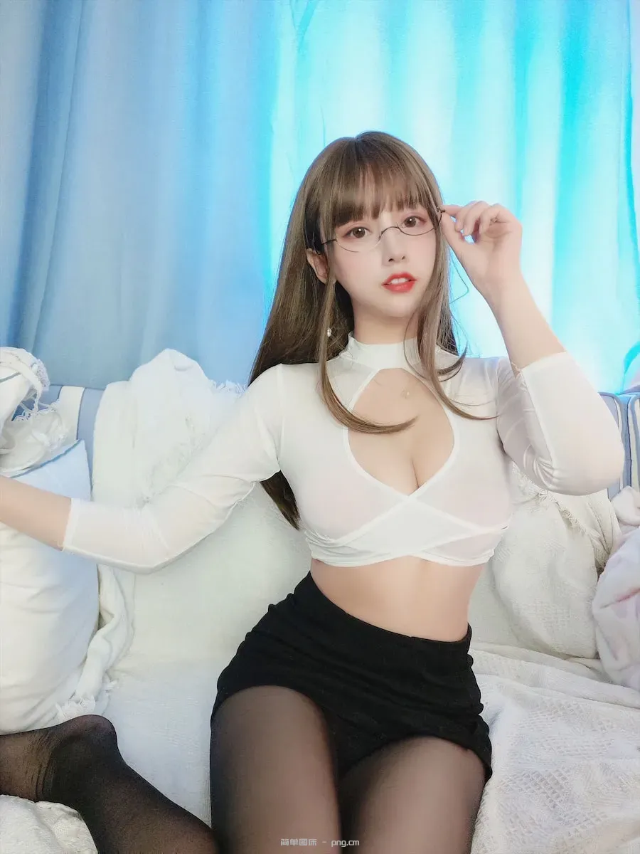 过期米线线喵 束胸ol眼镜娘20p