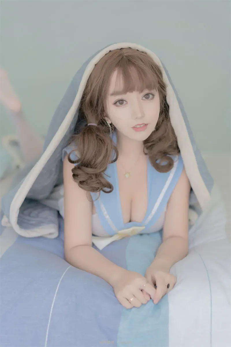 过期米线线喵 透明水手服55p-2