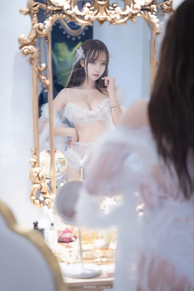 过期米线线喵 蕾丝天使44p-16