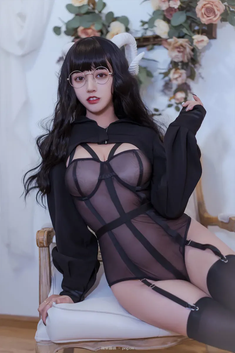 过期米线线喵 羊角魅魔30p-22