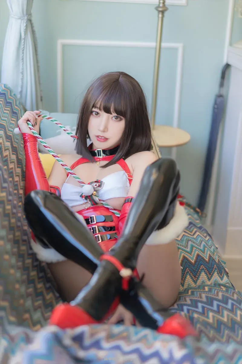 过期米线线喵 圣诞装52p-49