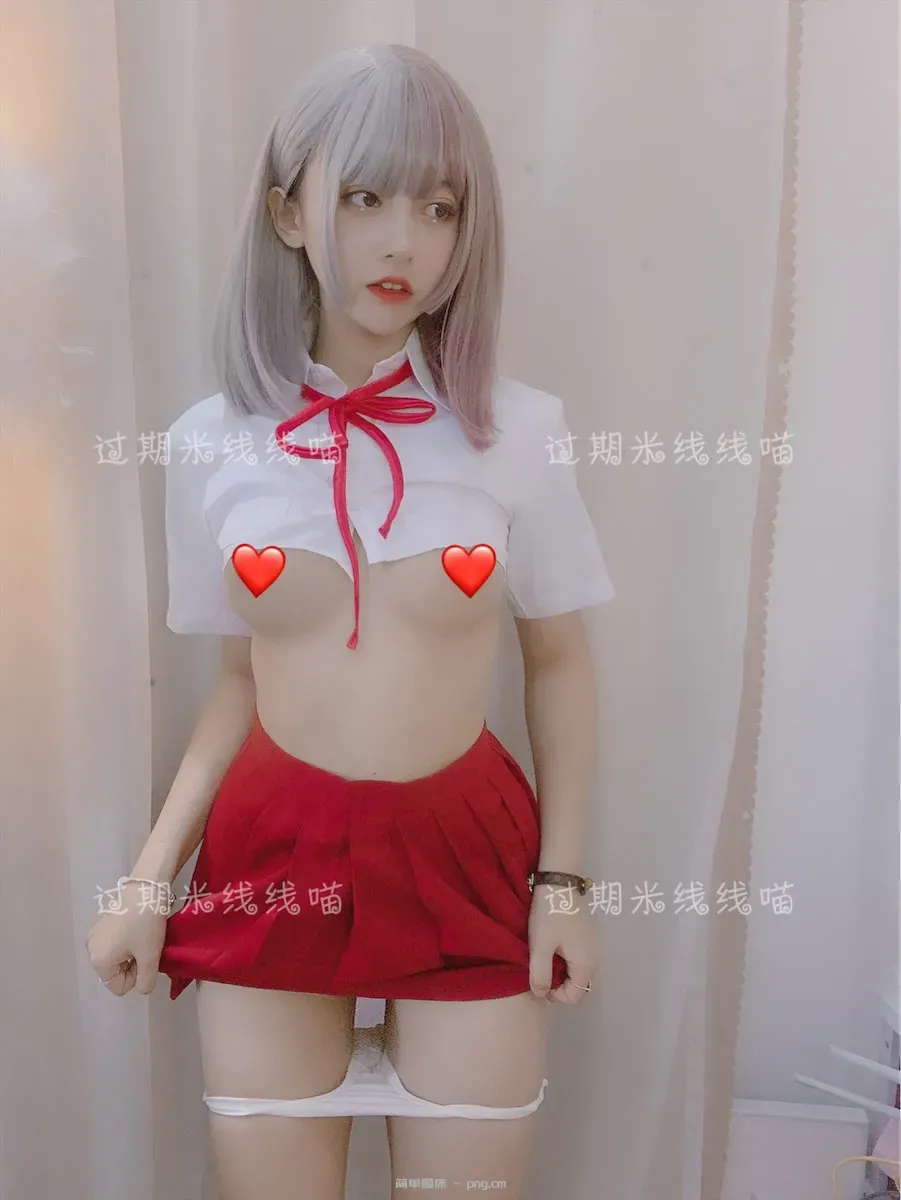 过期米线线喵 JK超短裙17p-3