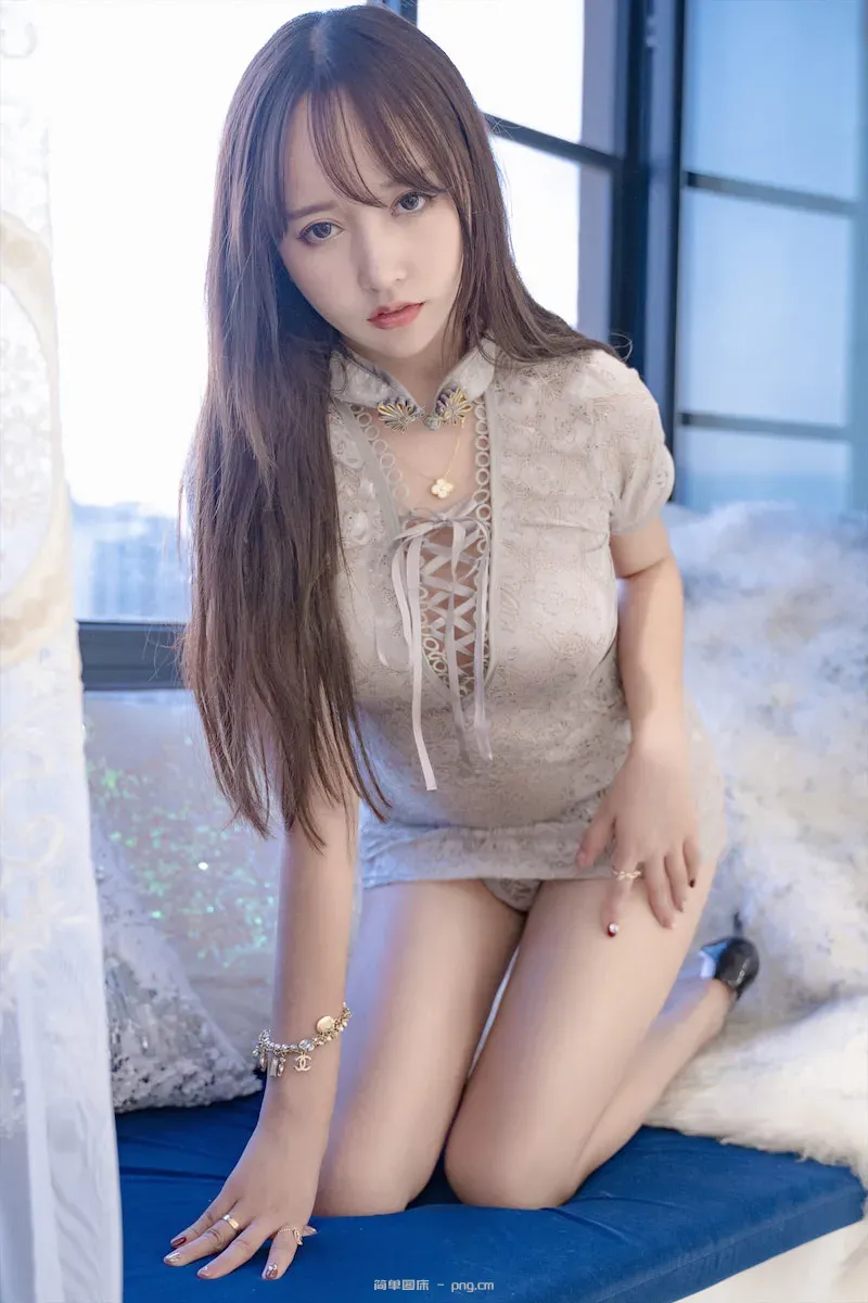 过期米线线喵 波西米亚风紧身裙29p-6