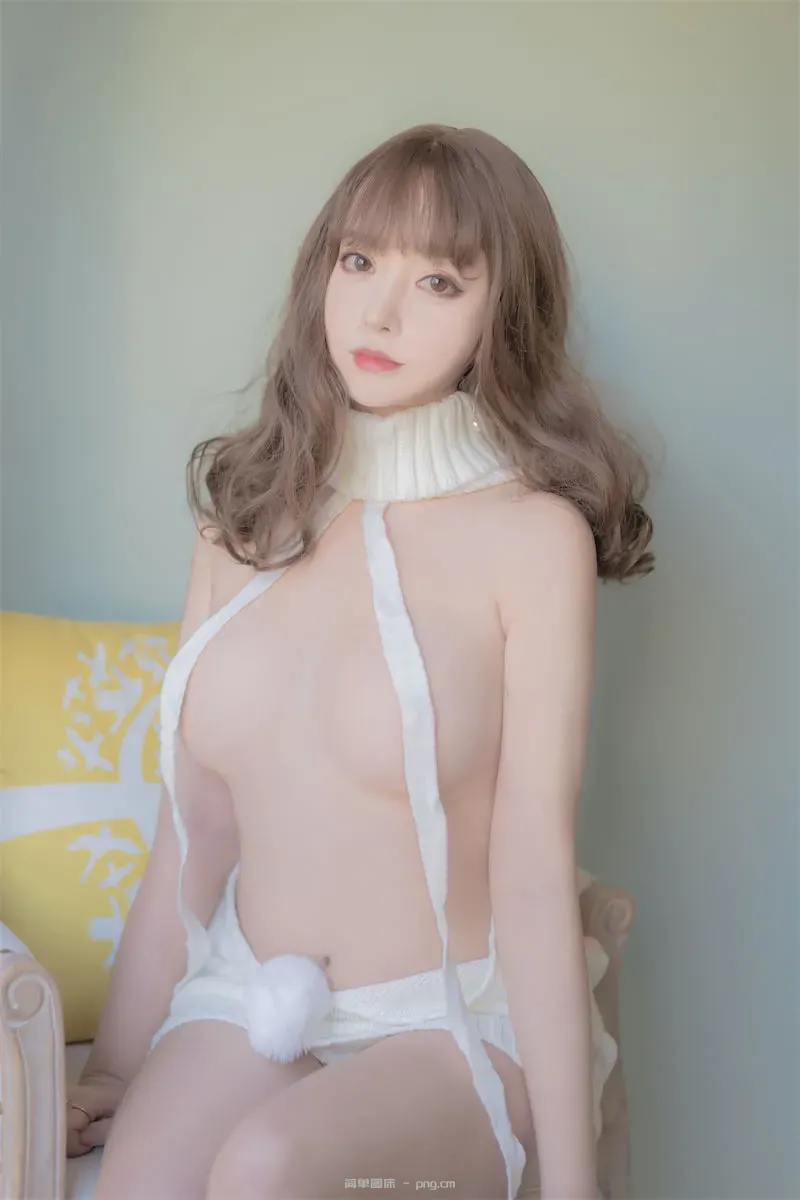 过期米线线喵 露背毛衣42p-40