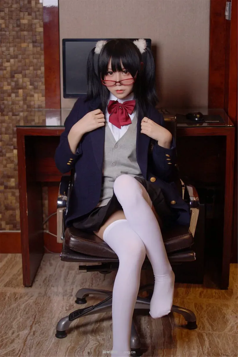 白银81软妹摇摇乐眼镜娘OL125p-18