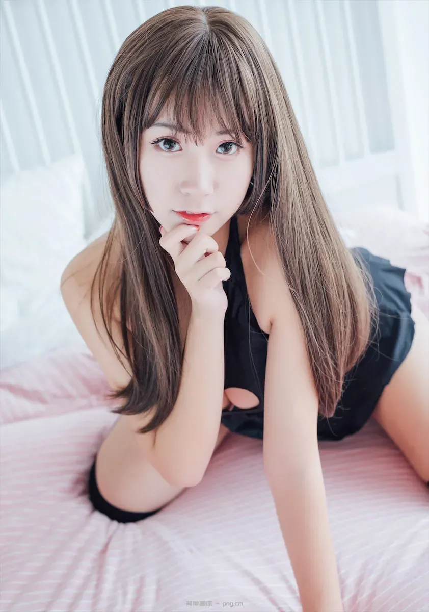 猫九酱爱心睡衣41p-2