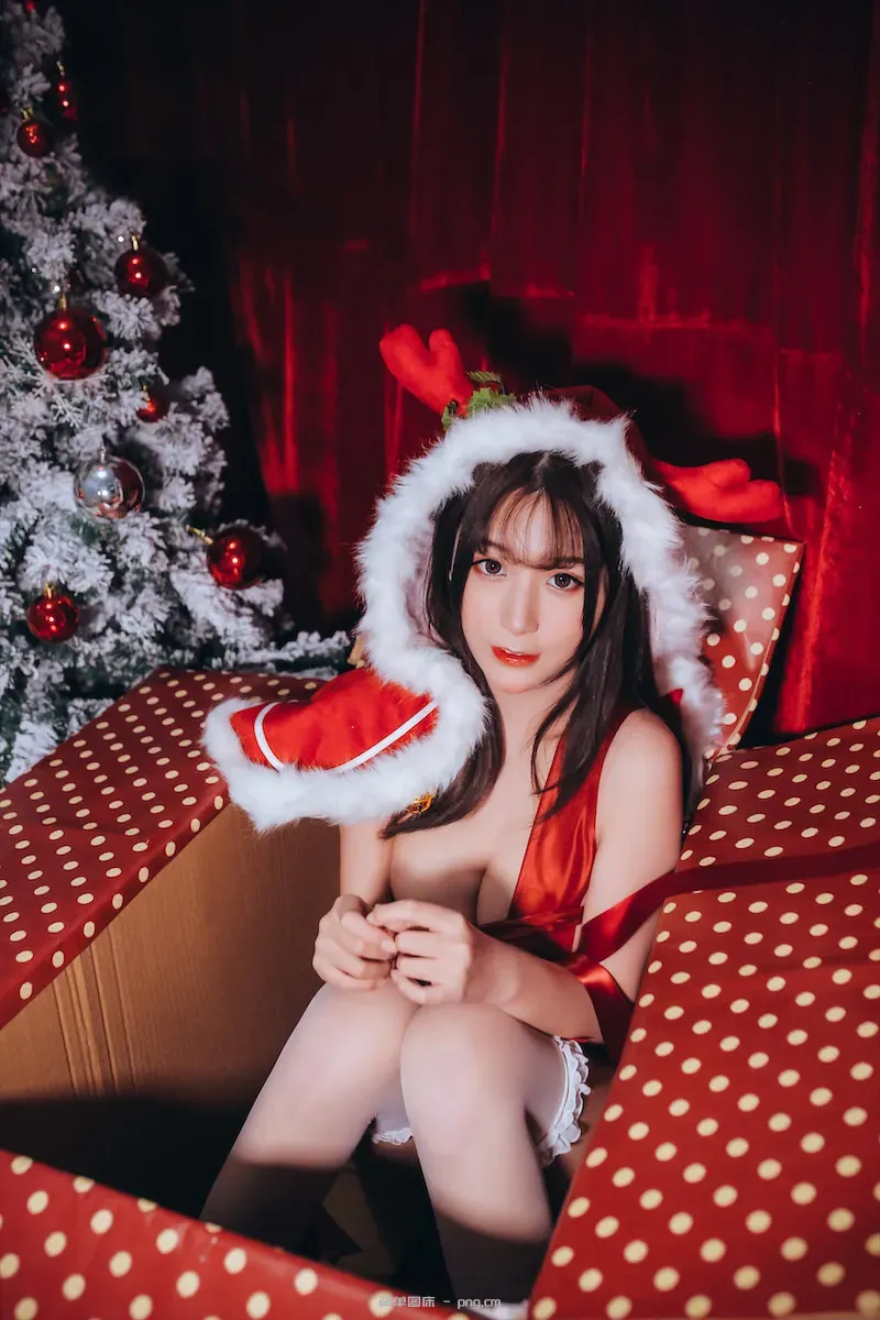 猫九酱红色圣诞礼物47p1v-15