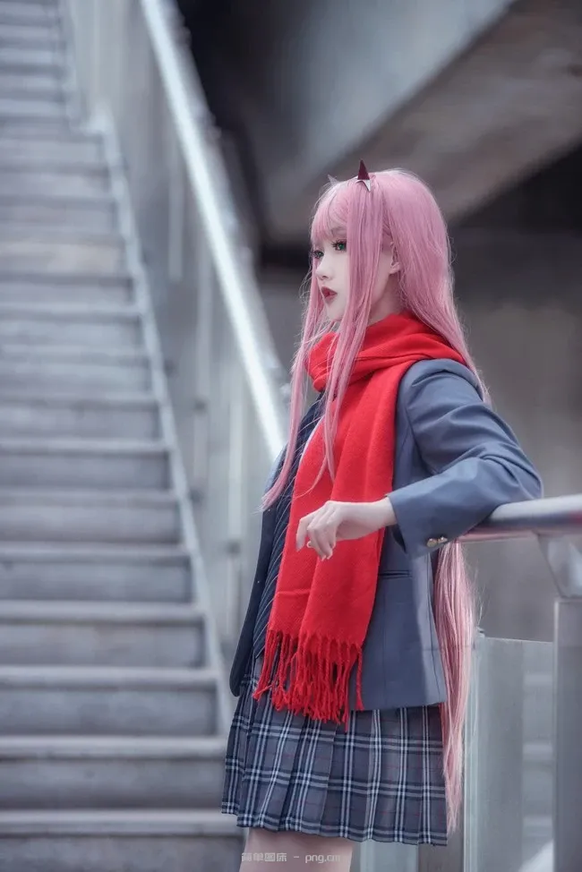 《DARLING in the FRANXX》国家队02和015Cosplay【CN：鹤祈W&楚楚子w】 (18 photos)-9