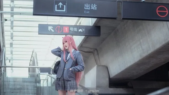 《DARLING in the FRANXX》国家队02和015Cosplay【CN：鹤祈W&楚楚子w】 (18 photos)-12