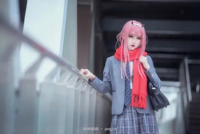 《DARLING in the FRANXX》国家队02和015Cosplay【CN：鹤祈W&楚楚子w】 (18 photos)-15