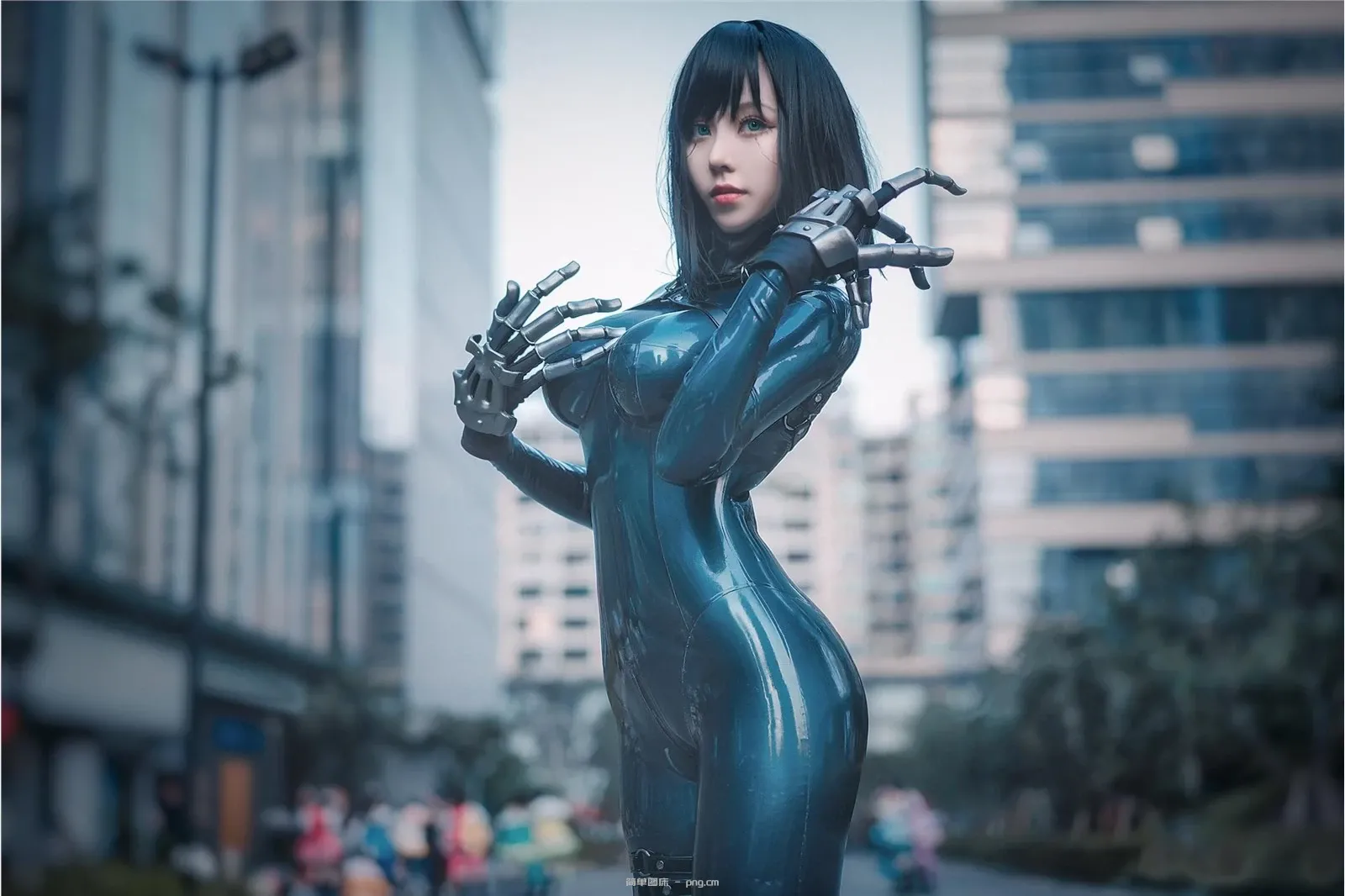 cosplay 菌烨 tako – 乳胶紧身衣 [37P]-13