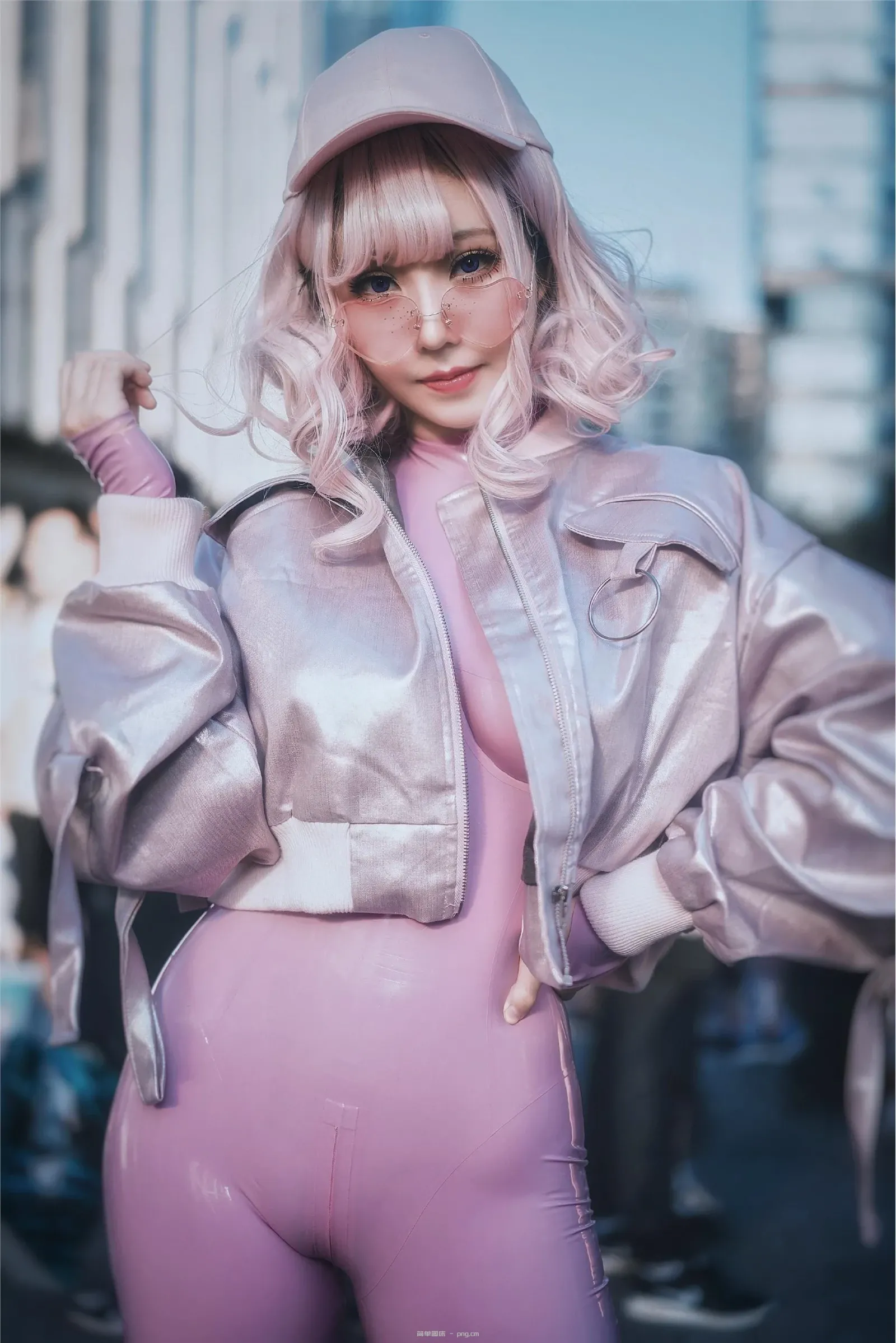 cosplay 菌烨 tako – 乳胶紧身衣 [37P]-20