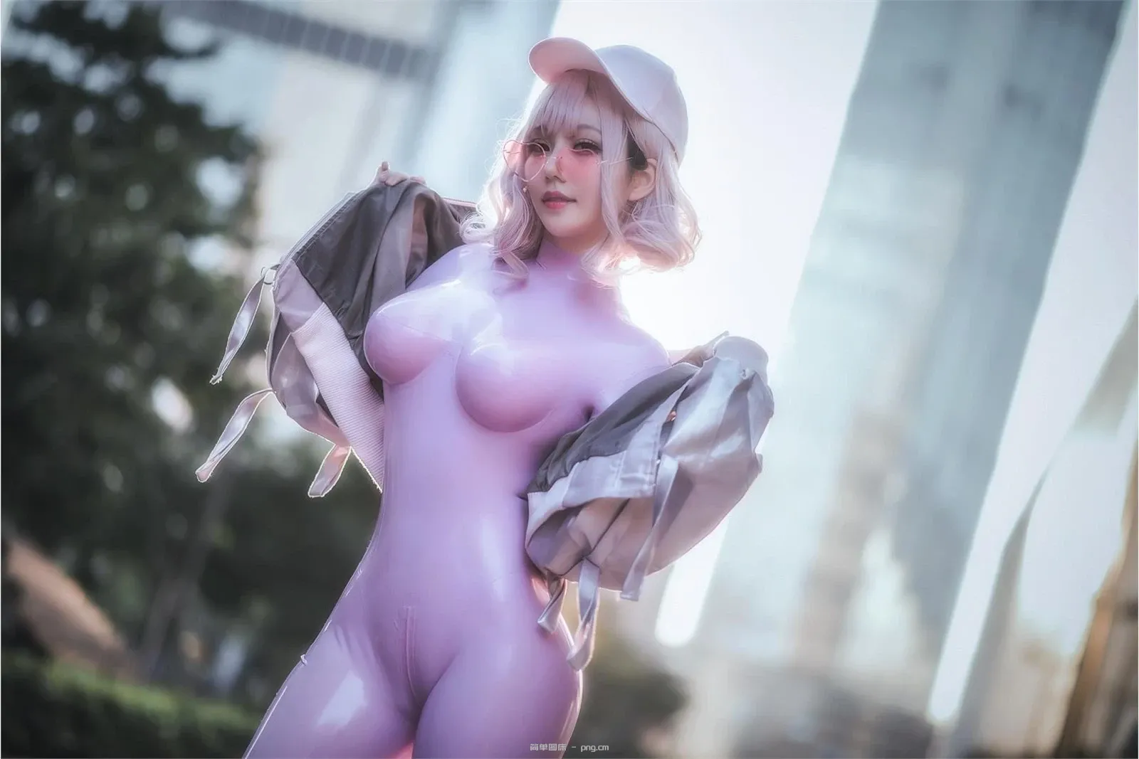 cosplay 菌烨 tako – 乳胶紧身衣 [37P]-21