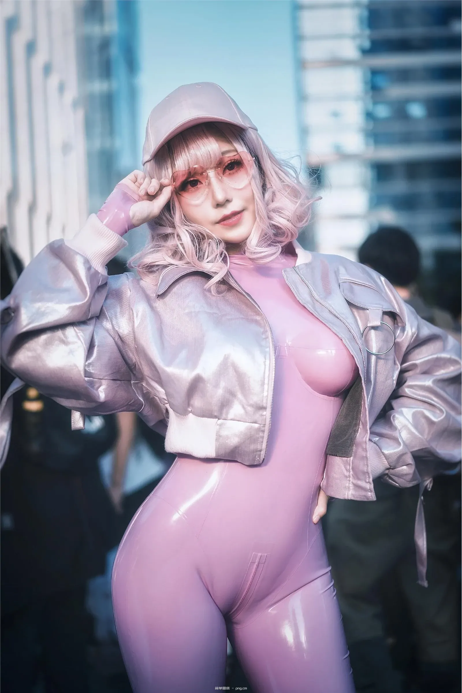 cosplay 菌烨 tako – 乳胶紧身衣 [37P]-25