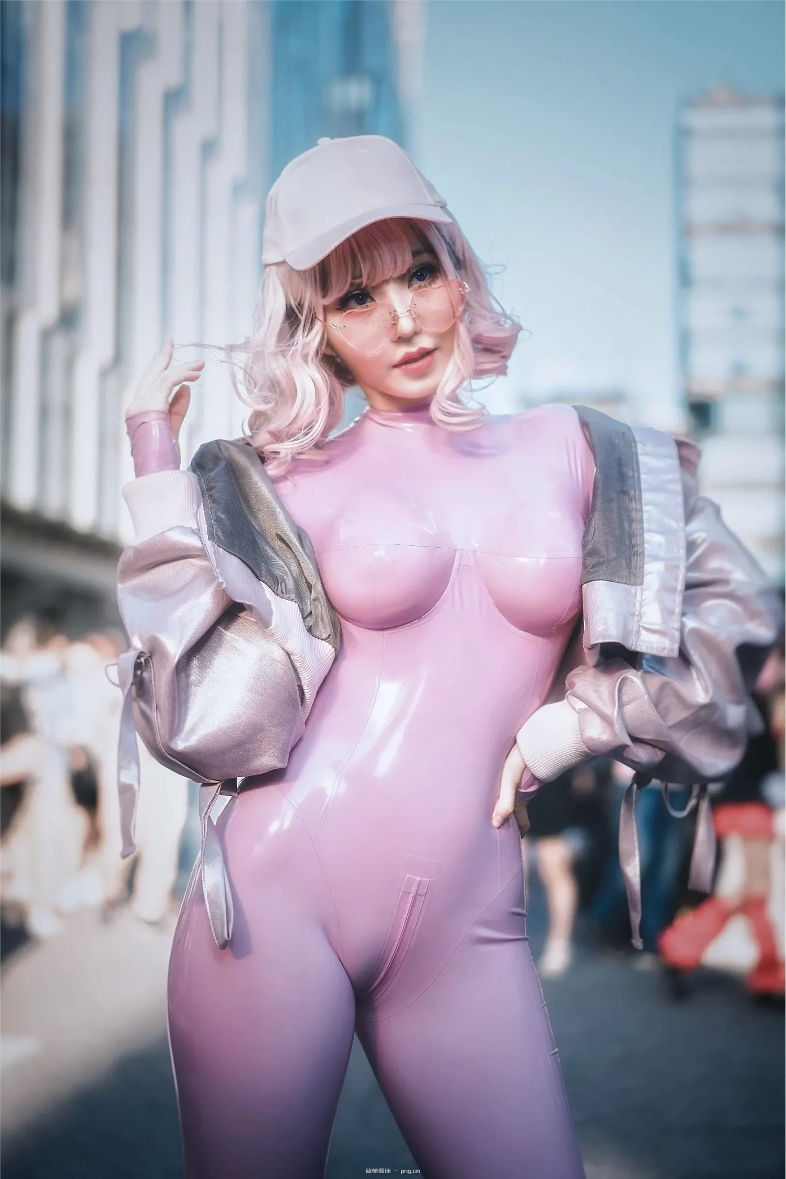 cosplay 菌烨 tako – 乳胶紧身衣 [37P]-27