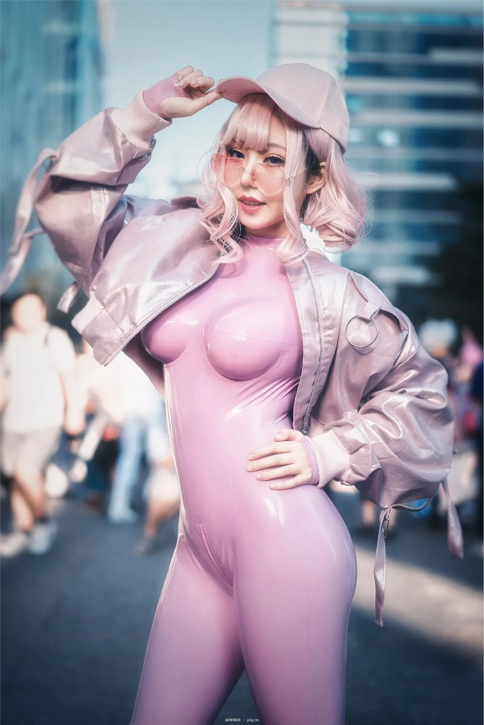 cosplay 菌烨 tako – 乳胶紧身衣 [37P]-28