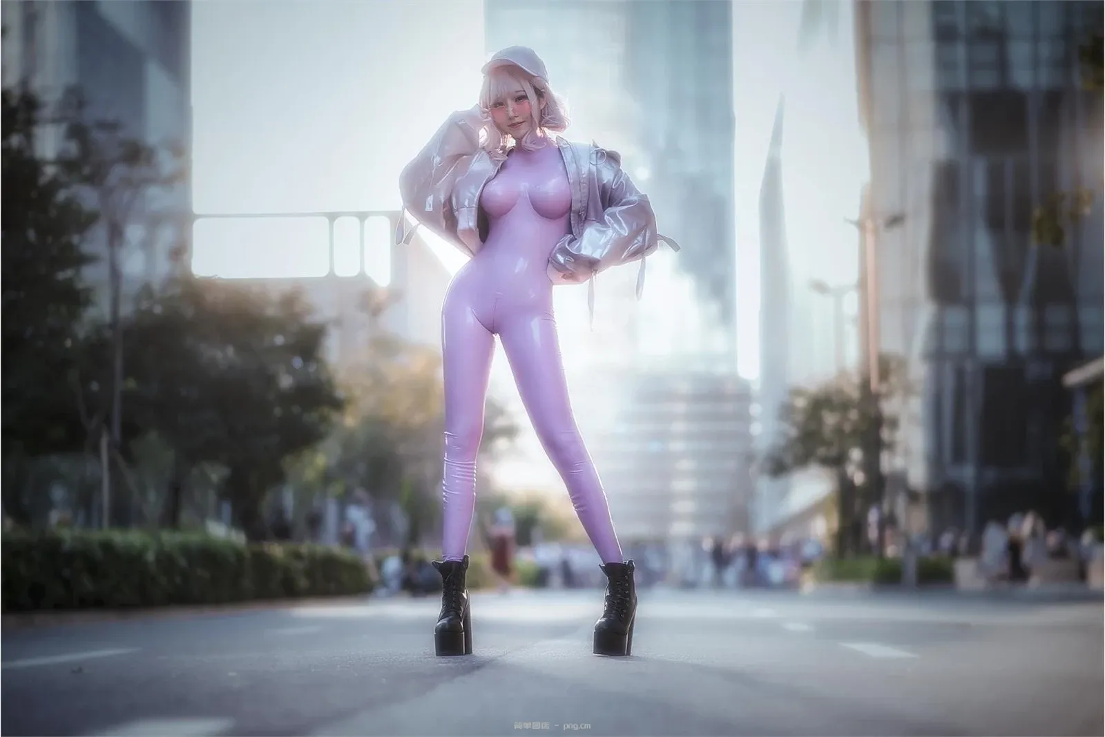 cosplay 菌烨 tako – 乳胶紧身衣 [37P]-31