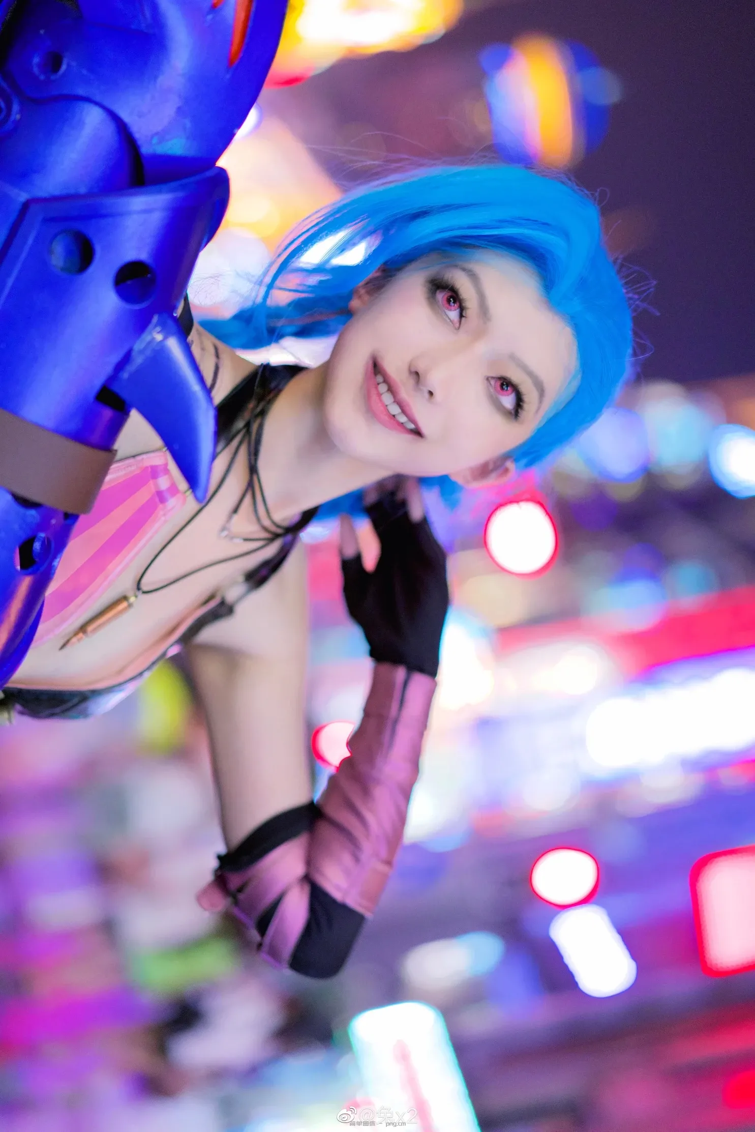 英雄联盟 金克丝 @兔x2 (9 photos)-6