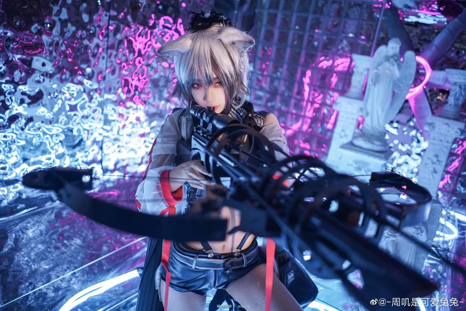 明日方舟 黑 @-周叽是可爱兔兔- (10 photos)-6