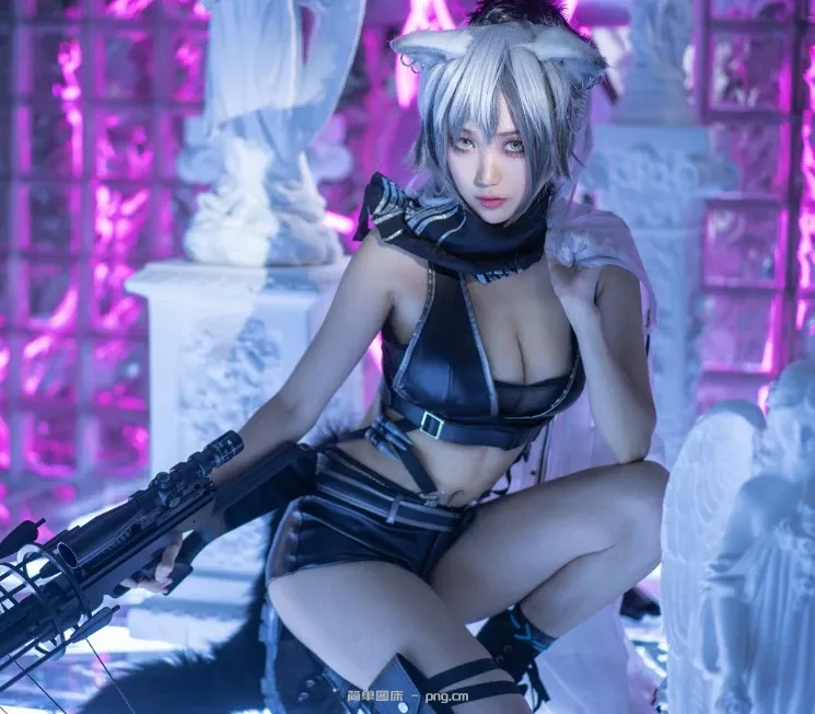 明日方舟 黑 @-周叽是可爱兔兔- (10 photos)-10