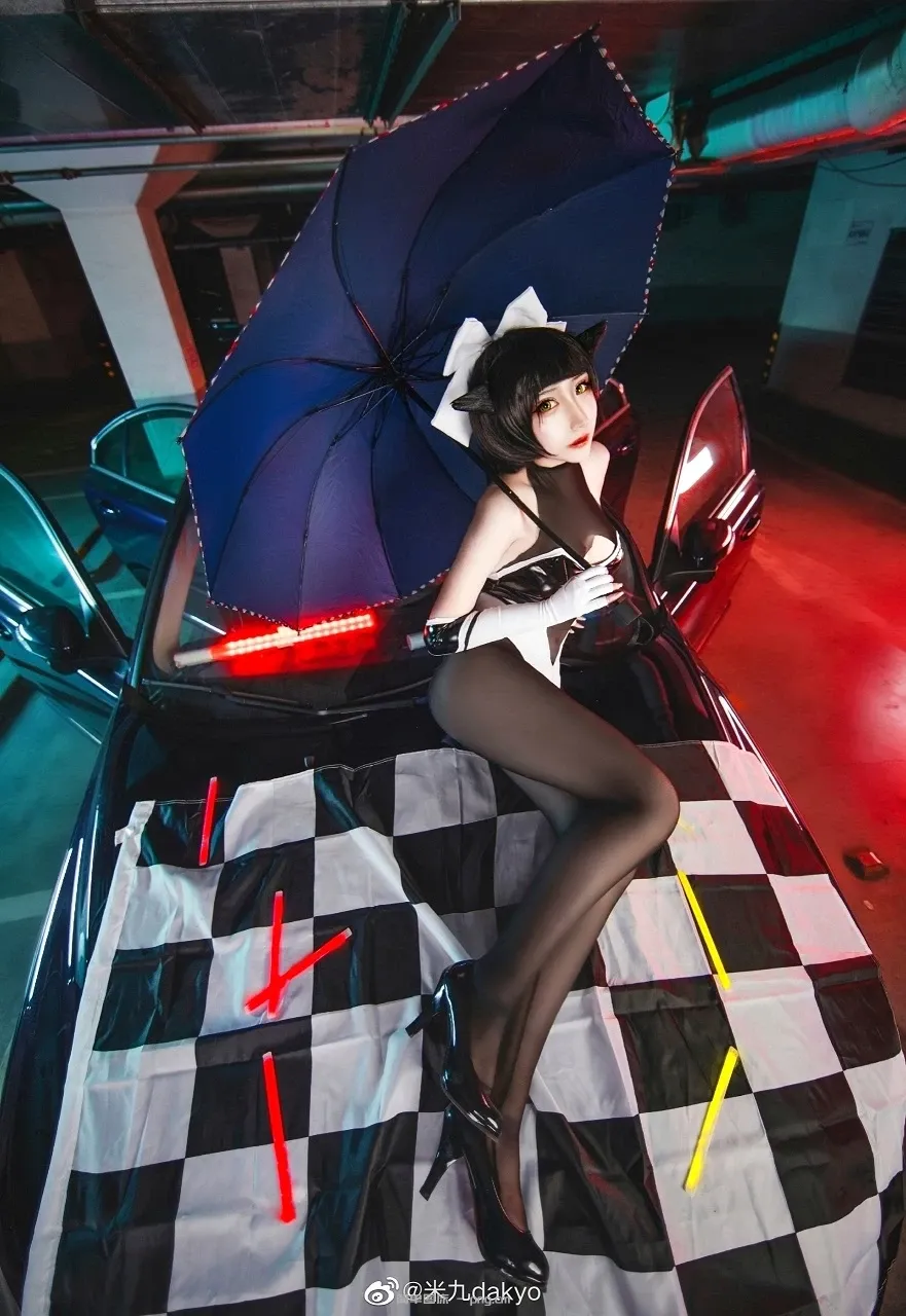 碧蓝航线 高雄 獒 赛车 @米九dakyo (9 photos)-9