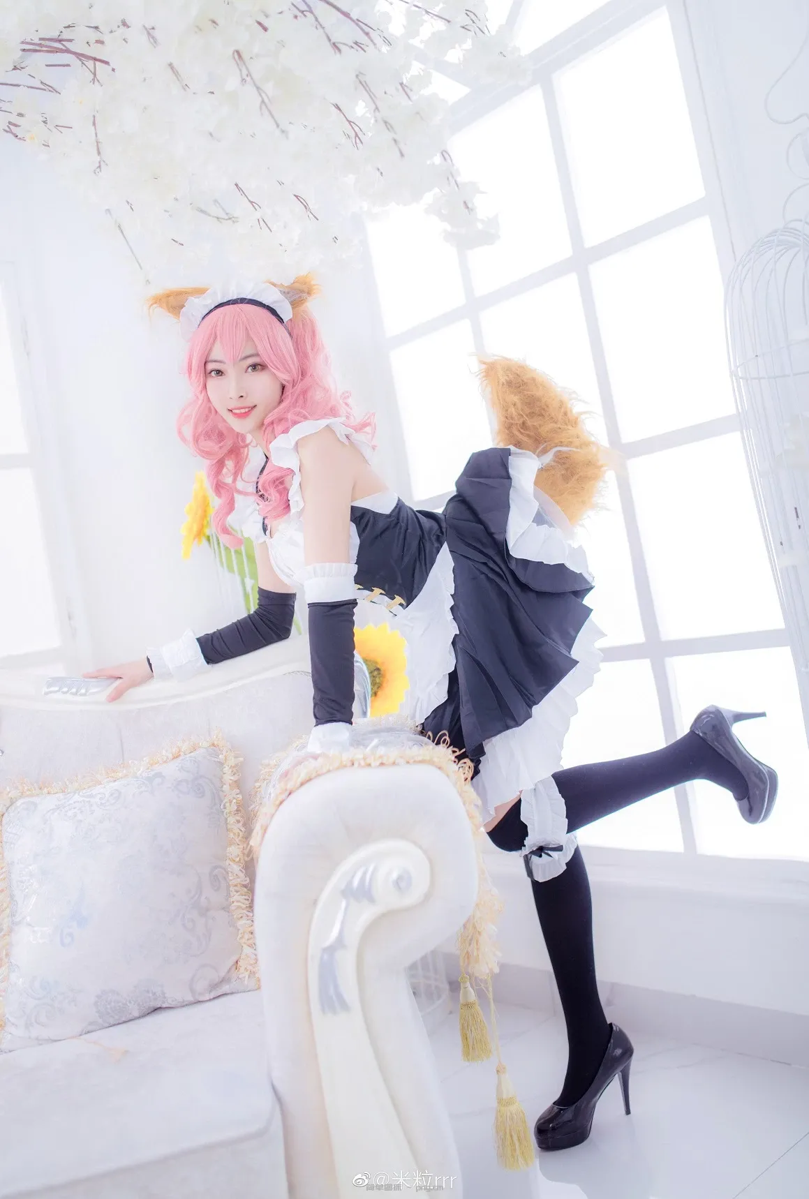 Fate/Extella 玉藻前 女仆 @米粒rrr (9 photos)-7