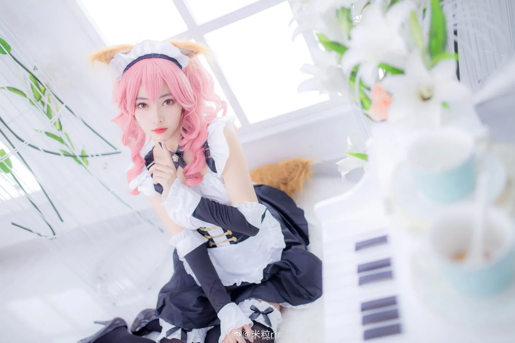 Fate/Extella 玉藻前 女仆 @米粒rrr (9 photos)-9