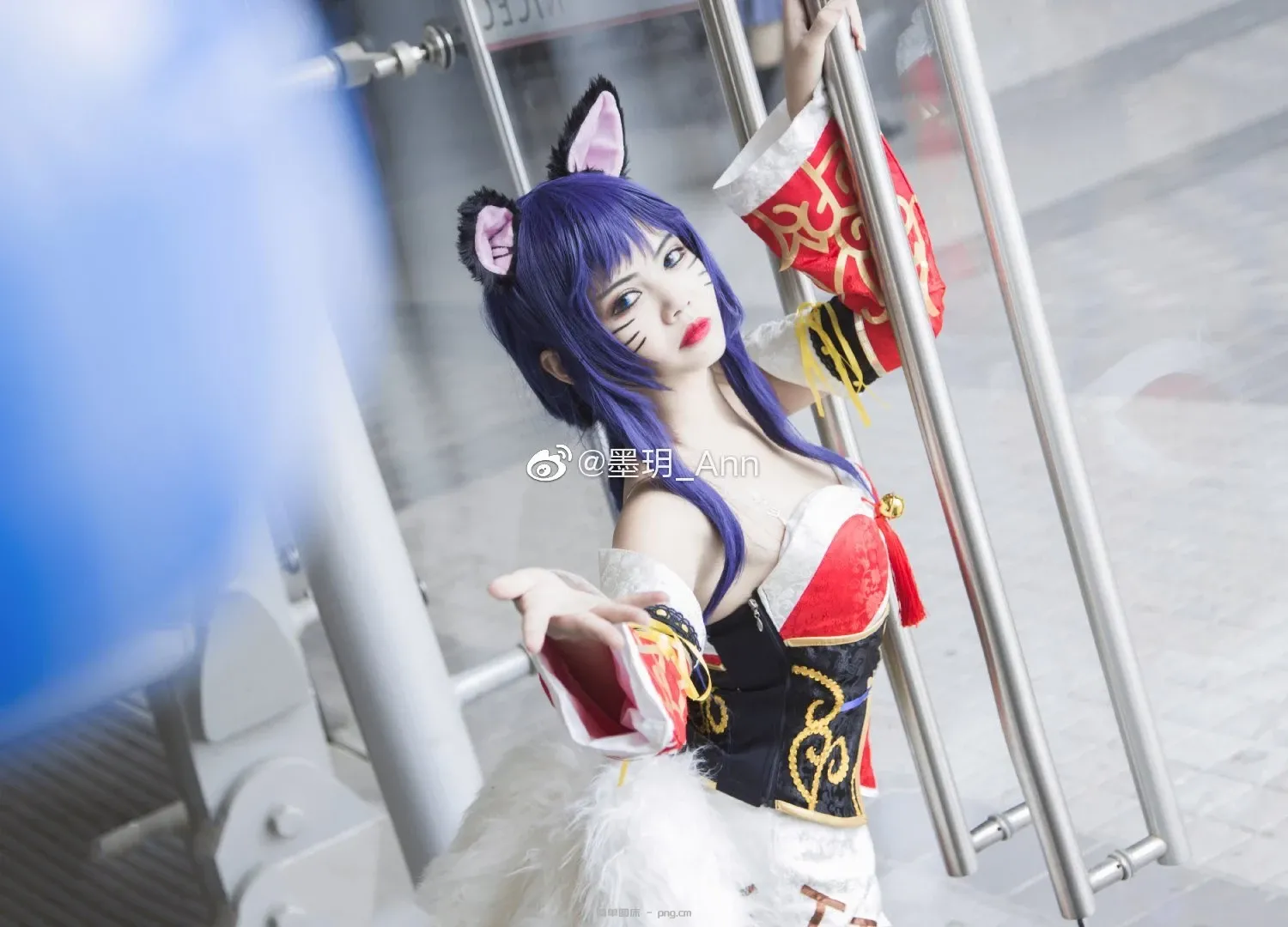 英雄联盟 阿狸 (CG) @墨玥_Ann (初物语动漫展) (9 photos)-2