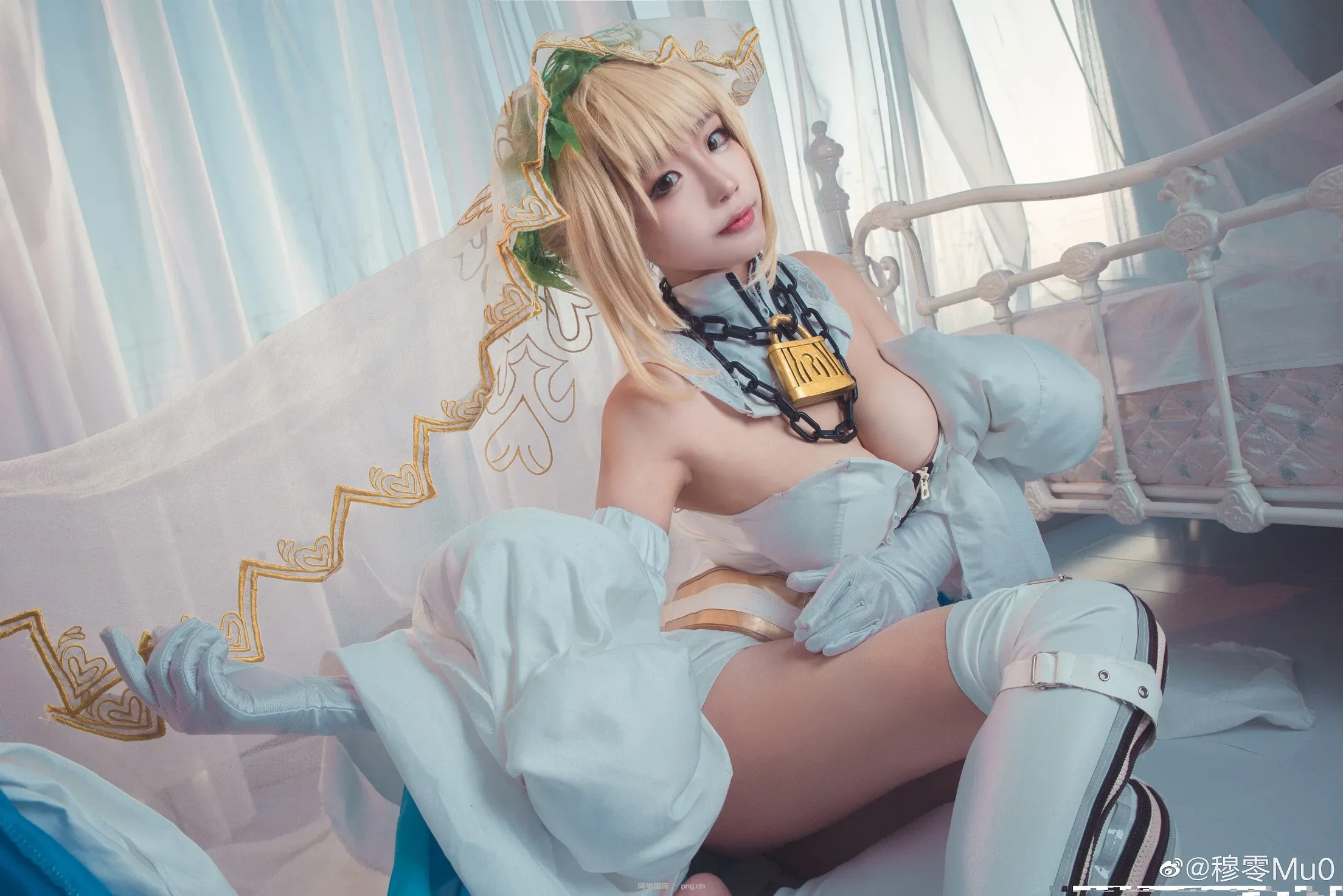 FGO 尼禄·克劳狄乌斯 花嫁满破 @穆零Mu0 (9 photos)-3