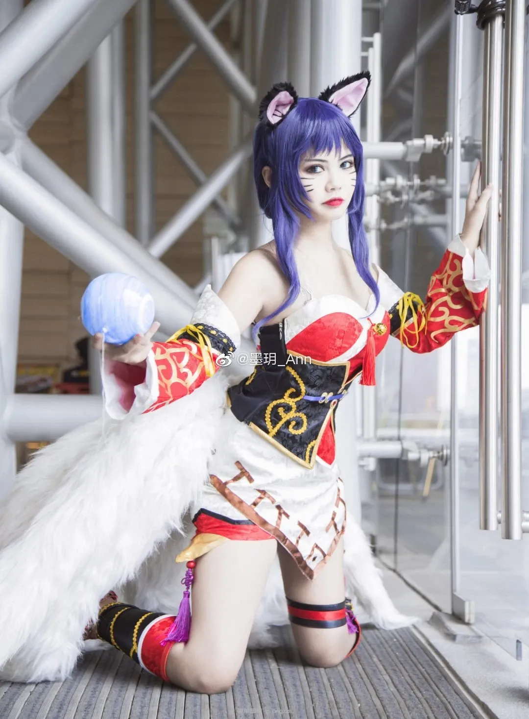 英雄联盟 阿狸 (CG) @墨玥_Ann (初物语动漫展) (9 photos)-4