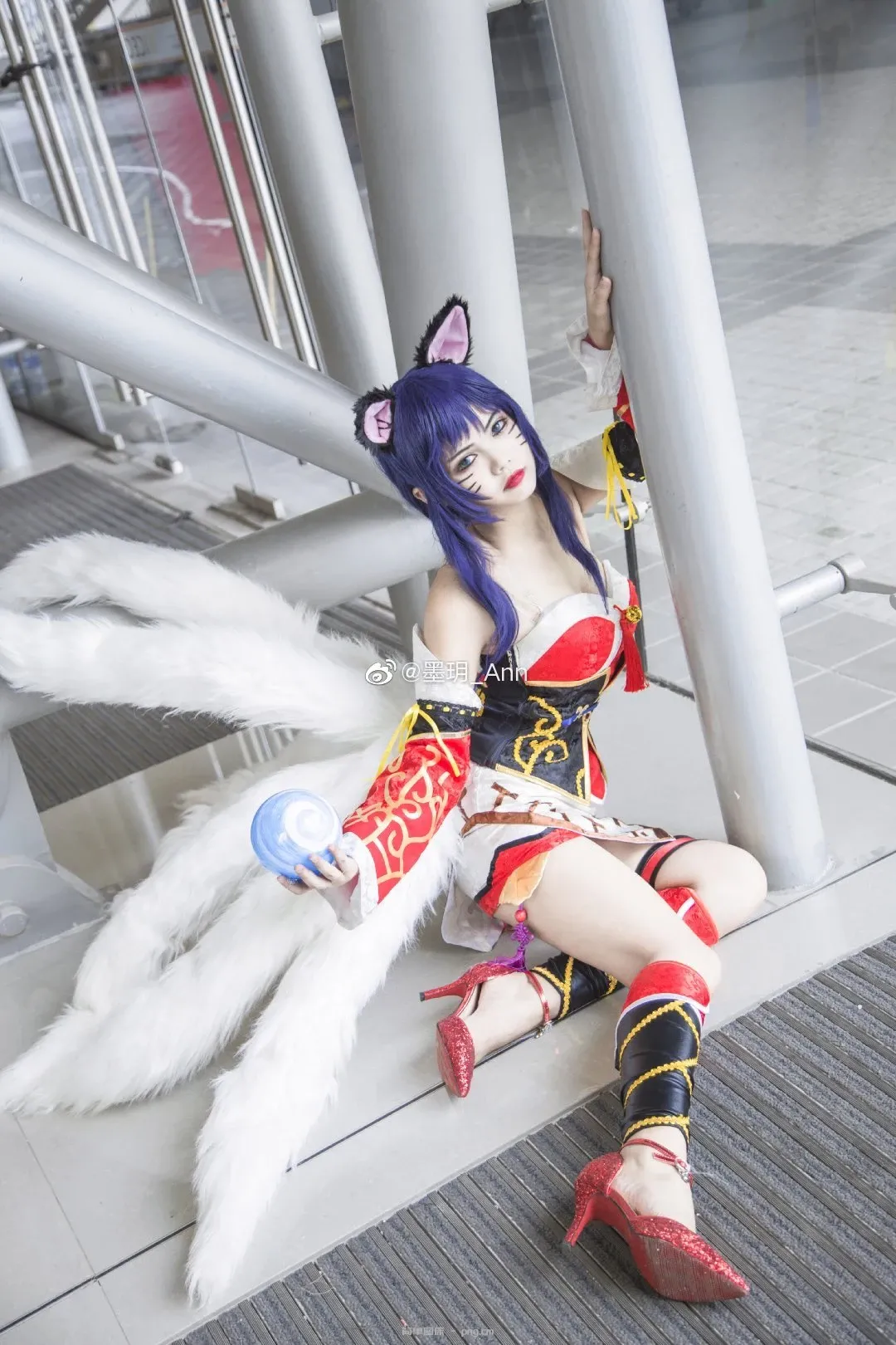 英雄联盟 阿狸 (CG) @墨玥_Ann (初物语动漫展) (9 photos)-6