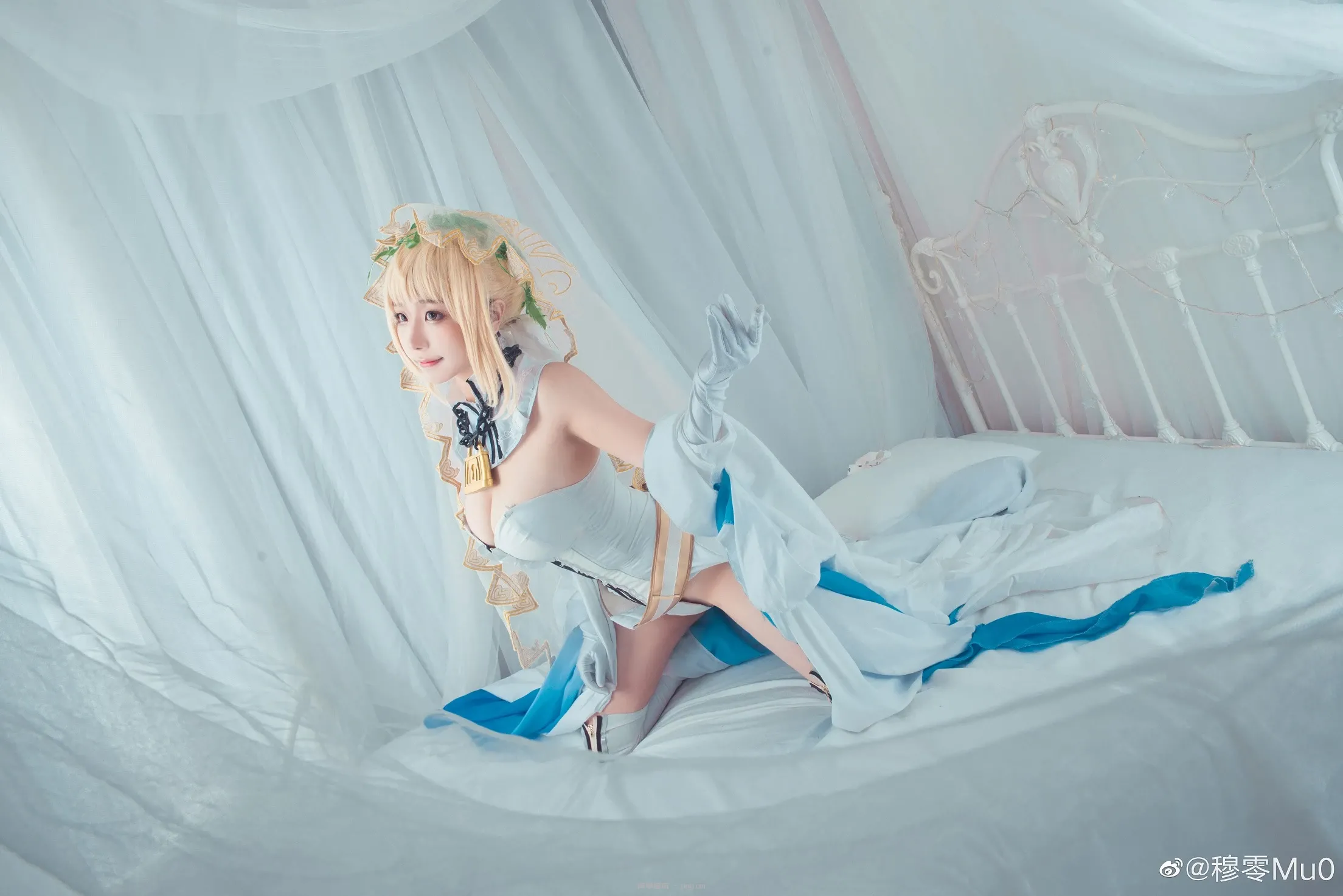 FGO 尼禄·克劳狄乌斯 花嫁满破 @穆零Mu0 (9 photos)-7