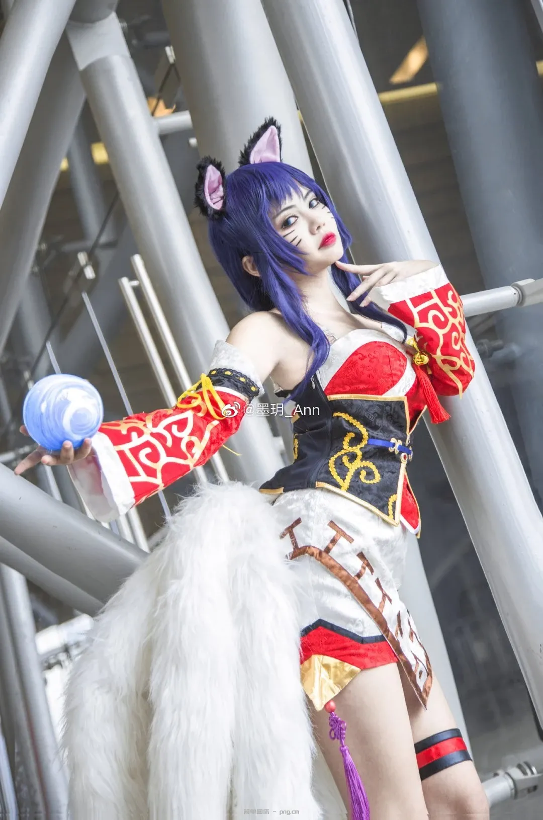 英雄联盟 阿狸 (CG) @墨玥_Ann (初物语动漫展) (9 photos)-9