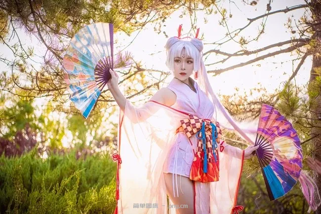 《阴阳师》不知火Cosplay【CN：红桑桑】 (14 photos)-1