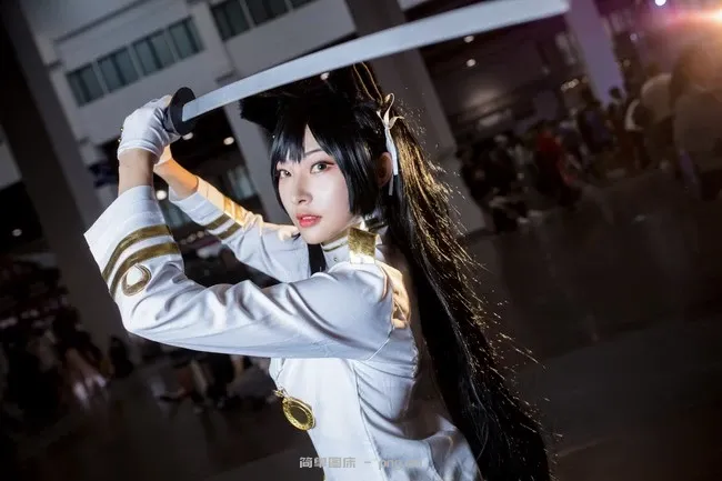 《碧蓝航线》爱宕犬Cosplay漫展场照【CN：米粒】 (9 photos)-1