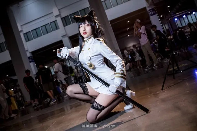 《碧蓝航线》爱宕犬Cosplay漫展场照【CN：米粒】 (9 photos)-3