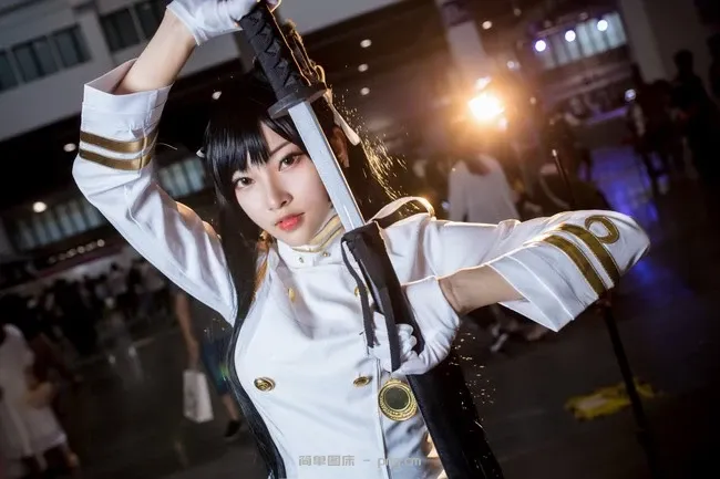 《碧蓝航线》爱宕犬Cosplay漫展场照【CN：米粒】 (9 photos)-8