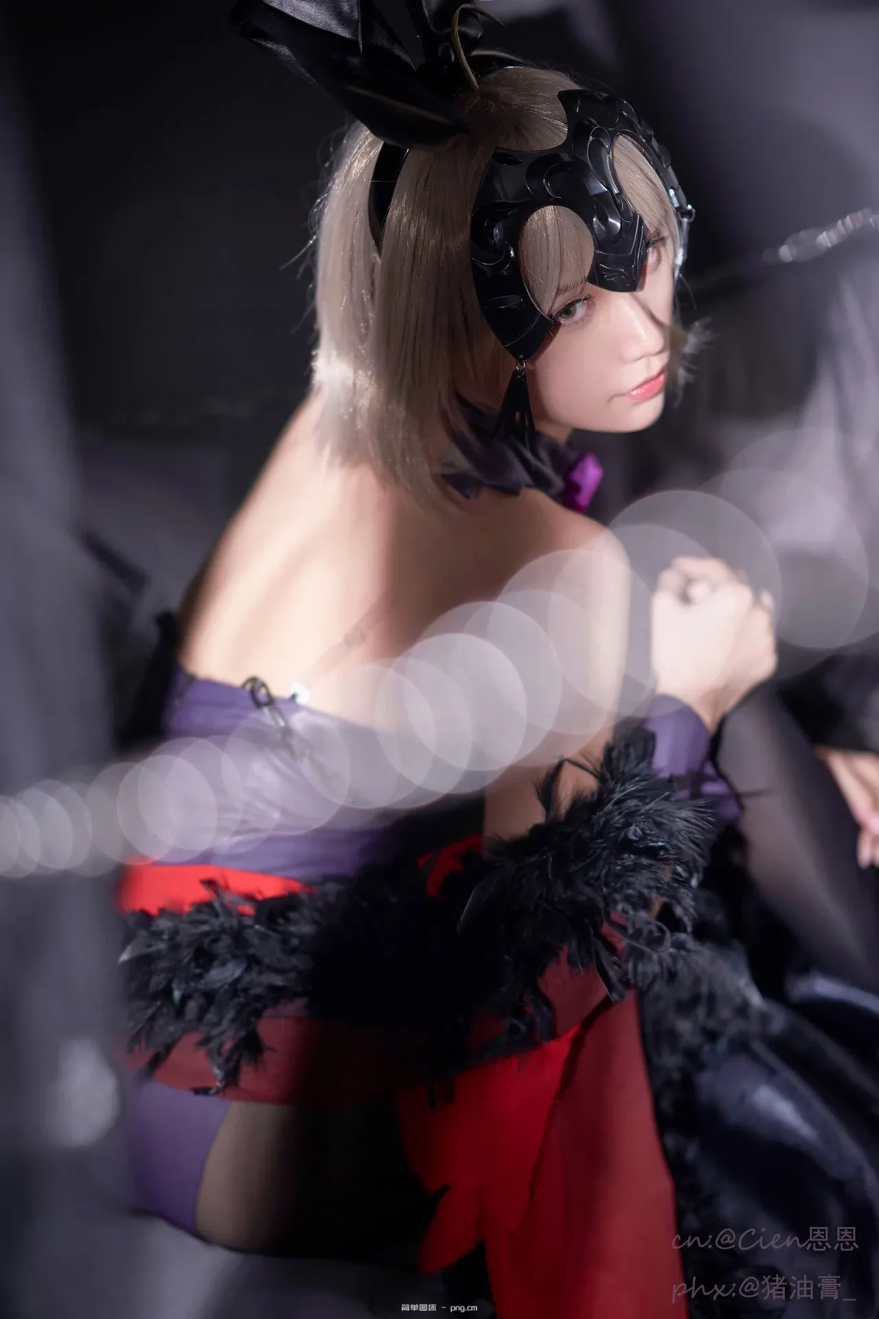 Cien恩恩 – 黑贞兔女郎-8