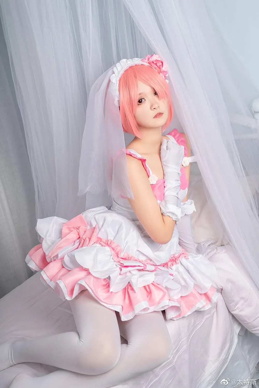 Re:从零开始的异世界生活 拉姆 花嫁 COSER:许惜 (9 photos)-8