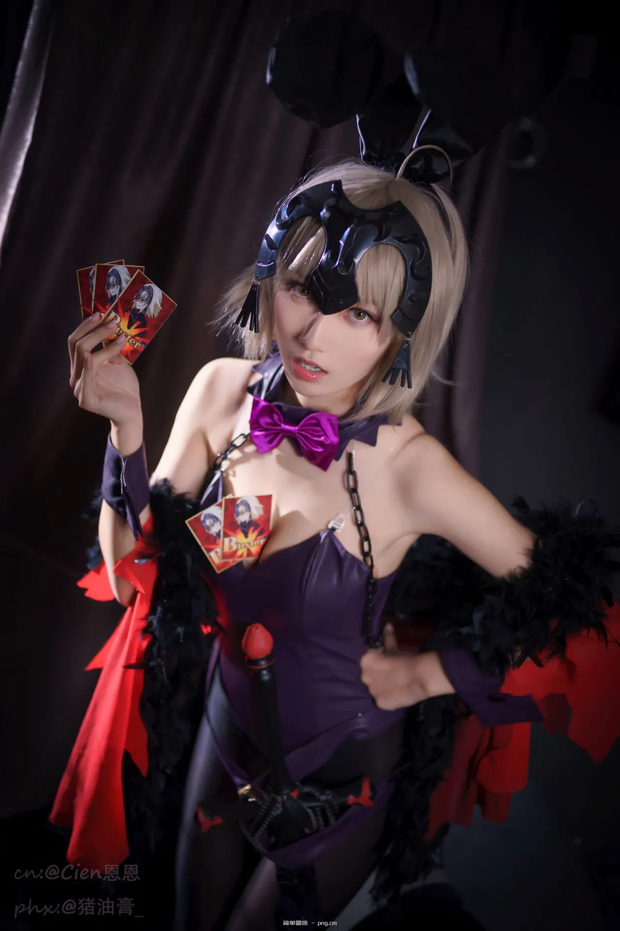 Cien恩恩 – 黑贞兔女郎-13