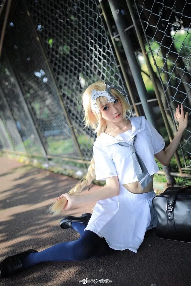 《Fate/Grand Order》贞德Cosplay【CN:汐纸纸】 (8 photos)-2