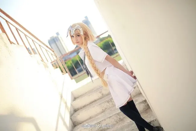 《Fate/Grand Order》贞德Cosplay【CN:汐纸纸】 (8 photos)-3
