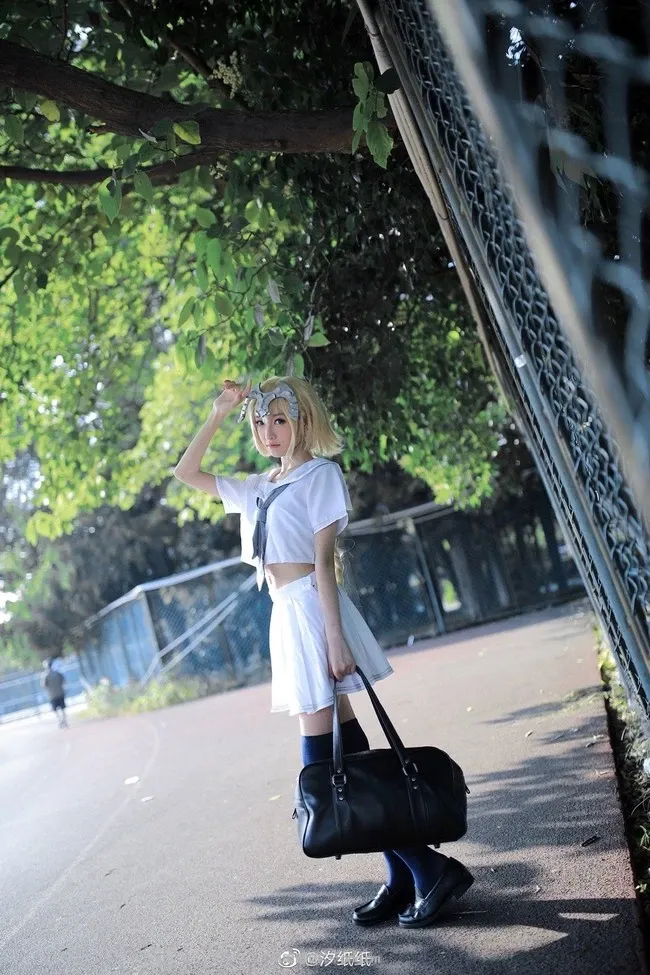 《Fate/Grand Order》贞德Cosplay【CN:汐纸纸】 (8 photos)-5