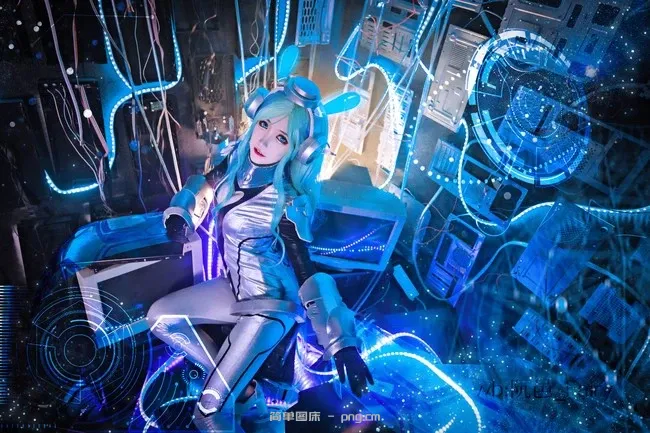 《王者荣耀》貂蝉Cosplay【CN：阮邑_Fairy】 (9 photos)-9